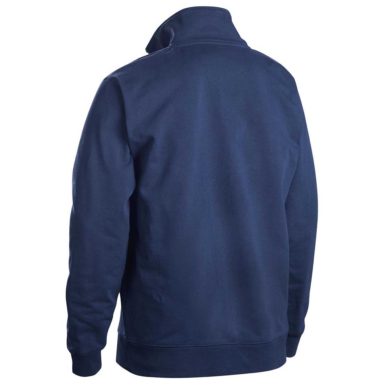 BLAKLADER 33531158 Half Zip 2 Tone Sweatshirt Work Sweatshirt MEN - 100% Cotton